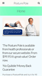 Mobile Screenshot of posturepole.com.au